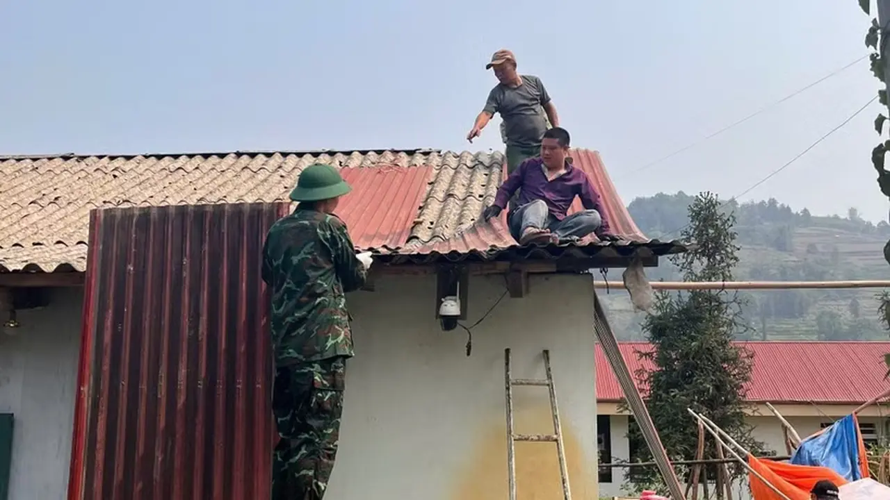 توقعات بعواصف رعدية وتساقط البرد في المناطق الجبلية والوسطى من شمال فيتنام